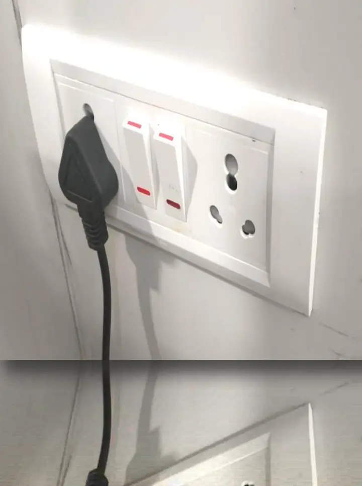Domestic switch & socket installation - MEP project by Chamunda Electromech