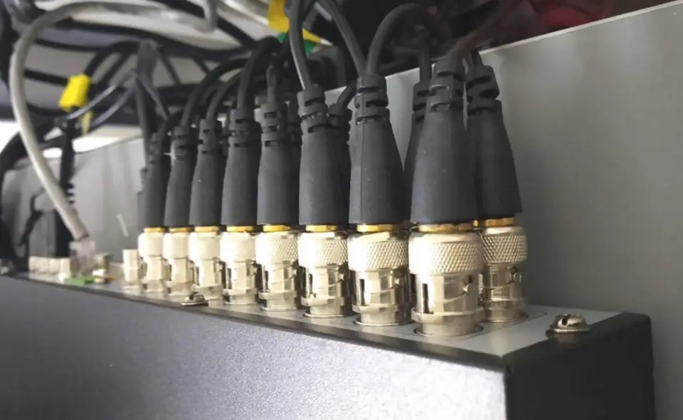 DVR with BNC ports - MEP project by Chamunda Electromech