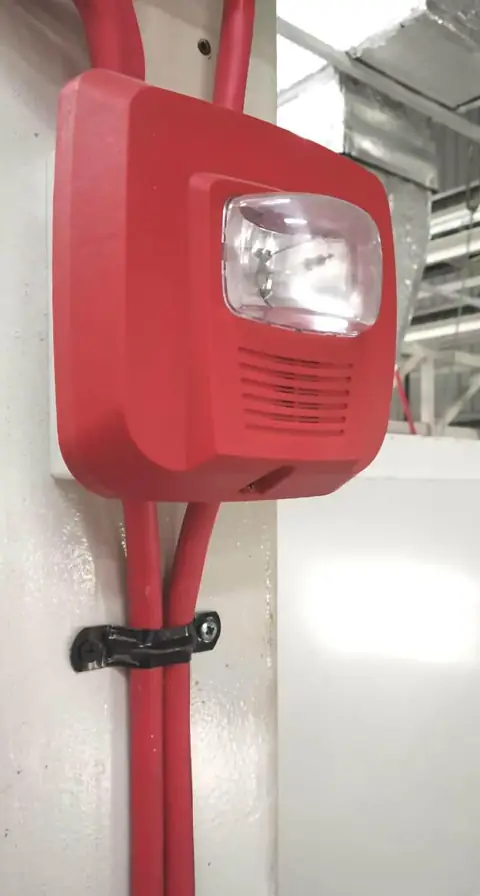 Electronic hooter with strobe - MEP project by Chamunda Electromech