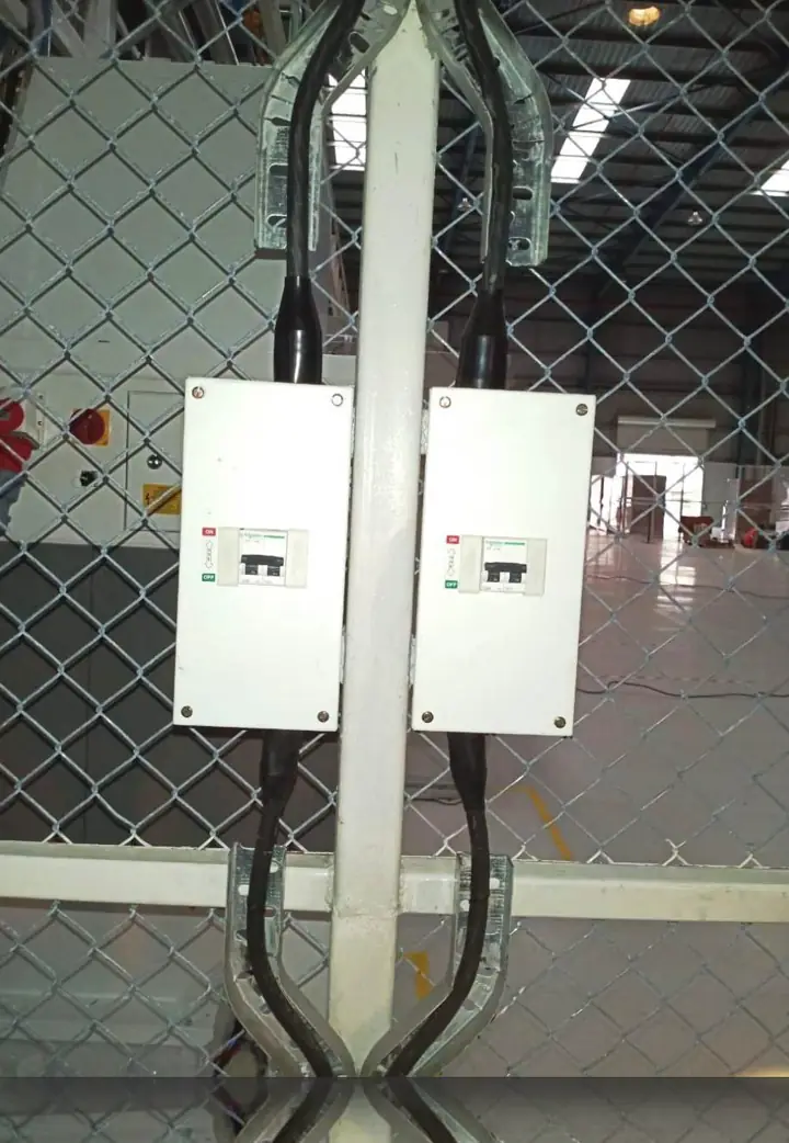 Industrial socket boxes - MEP project by Chamunda Electromech