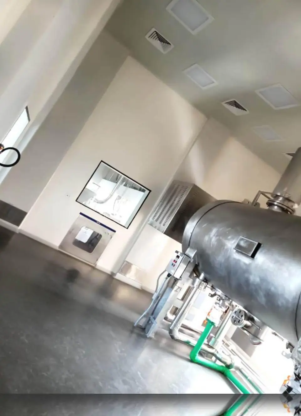 Laboratory partition with equipment - MEP project by Chamunda Electromech