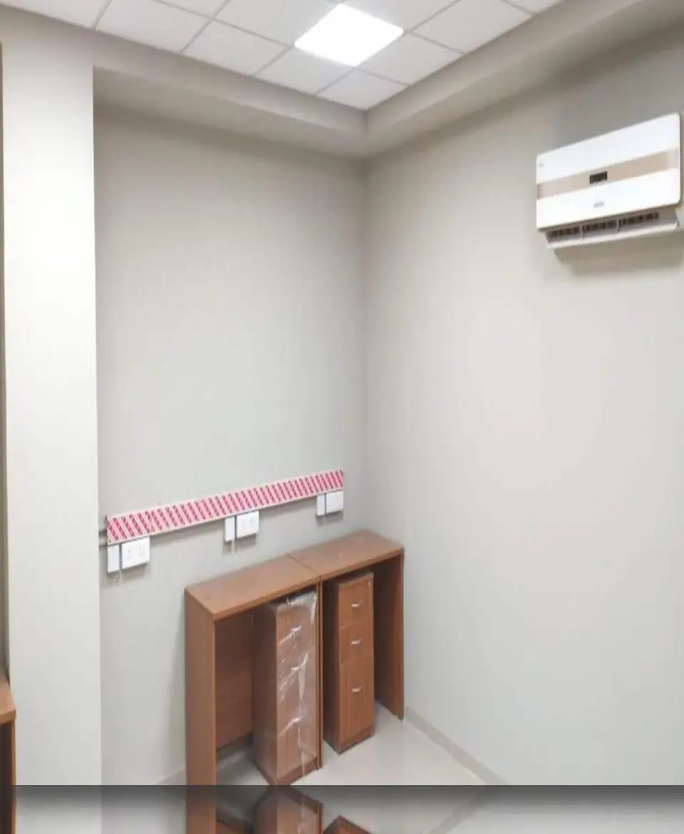 Loose furniture in office cabin - MEP project by Chamunda Electromech