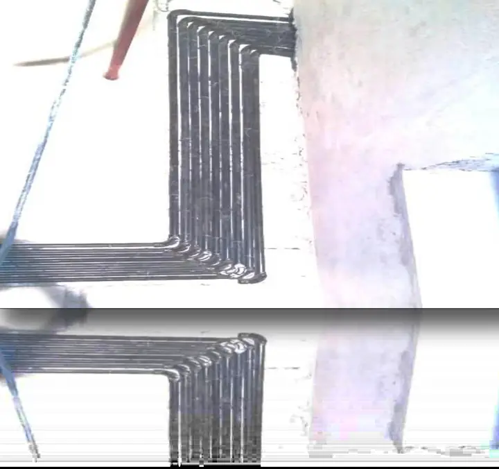 MS & PVC conduit on wall - MEP project by Chamunda Electromech
