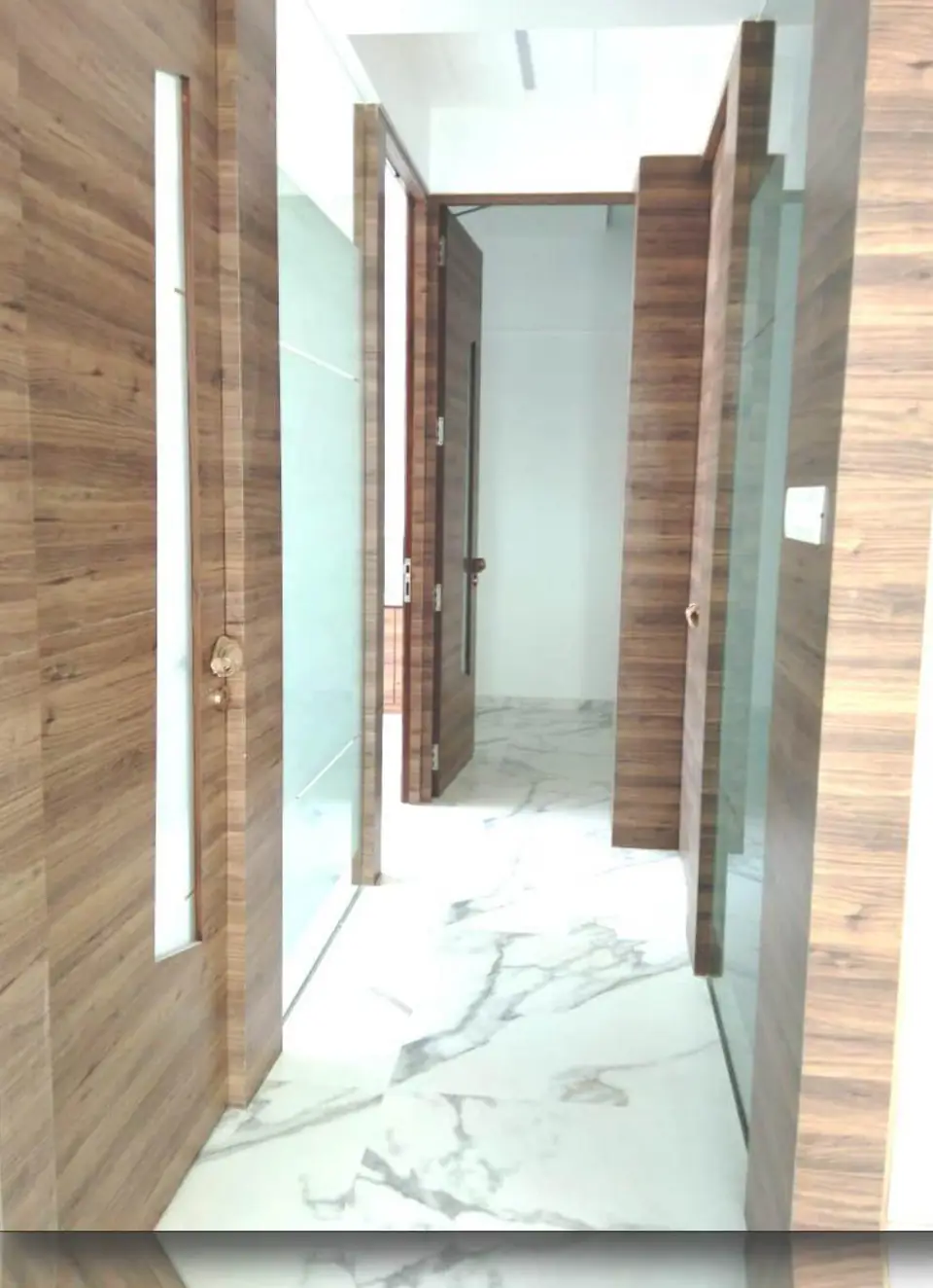 Partition in ply & lamination - MEP project by Chamunda Electromech