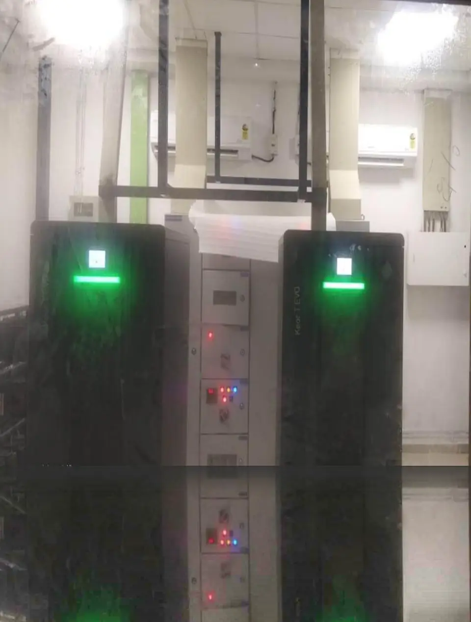 UPS system installation - MEP project by Chamunda Electromech